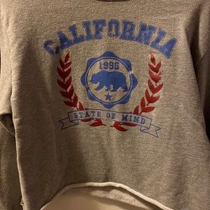 California state of mind sweatshirt by modern lux